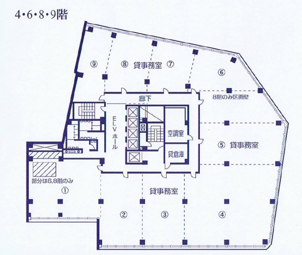 東海ビル（名駅４） 図面