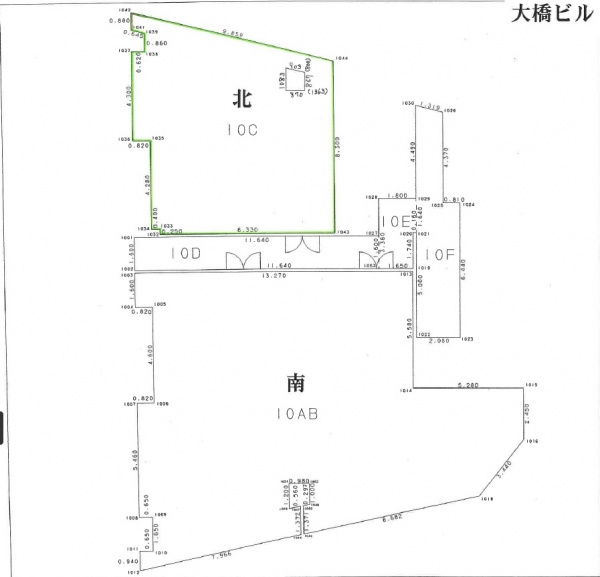 大橋ビルディング 図面