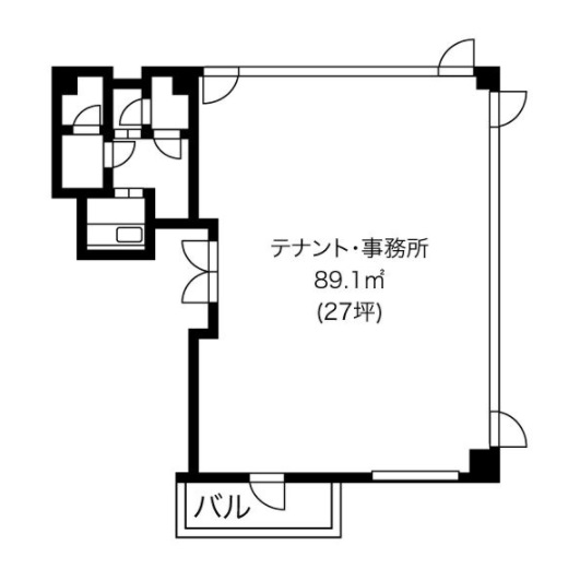 オフィスクロンド 図面