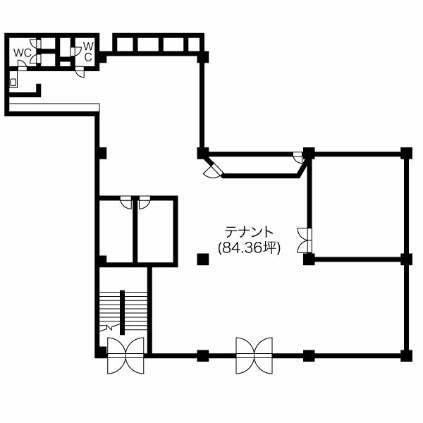 グランデ神宮前中駒ビル 図面