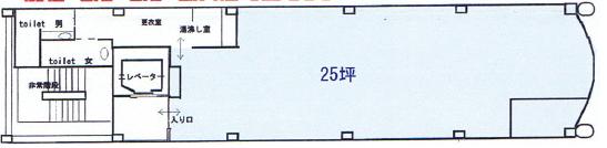 服部ビル(錦1) 図面