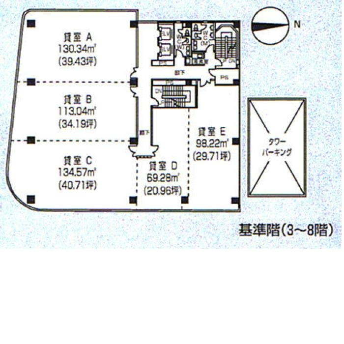 名古屋大曽根第一生命ビルディング 図面