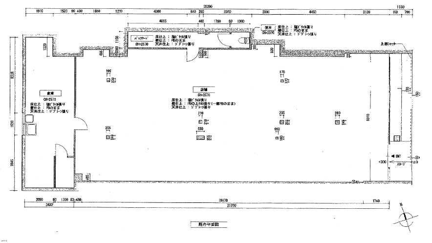 牛田通店舗 図面