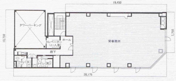 アイエスビル 図面