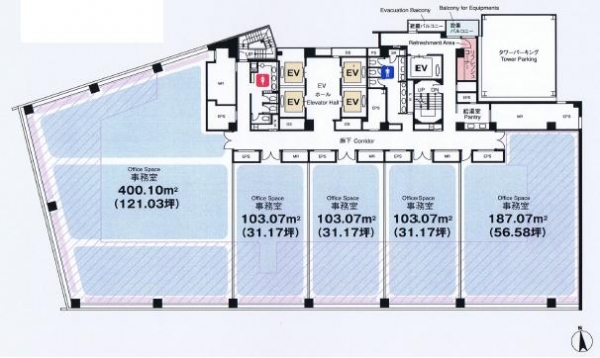 名古屋三井ビルディング新館 図面
