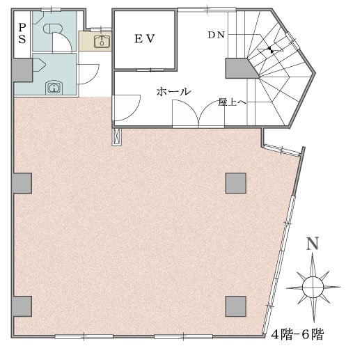 ８番ビル東白壁 図面