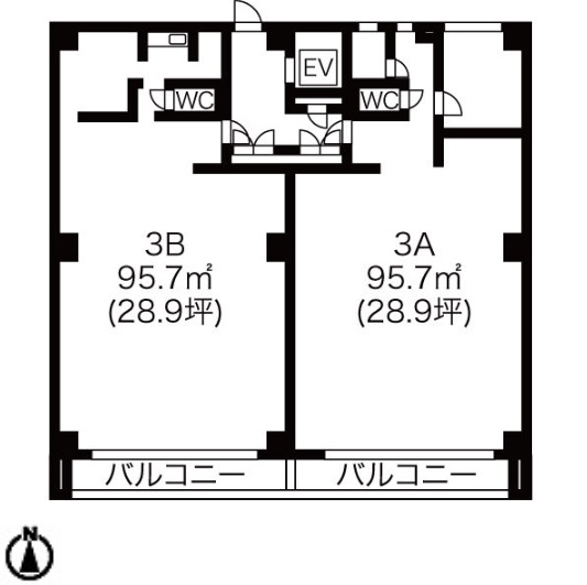伊東屋栄中駒（本館） 図面