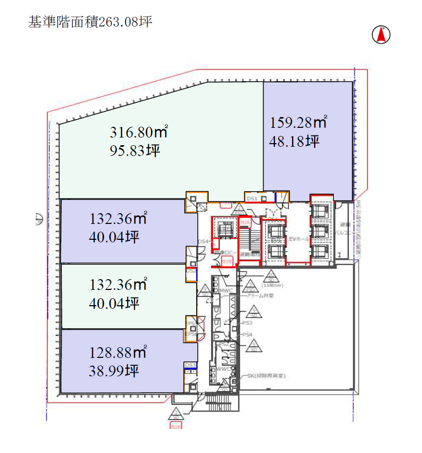 フロンティア名駅 図面