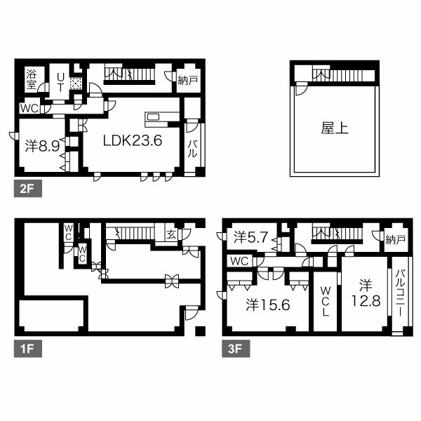 金山3丁目店舗 図面