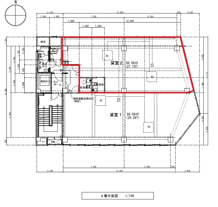堀清ビル 図面