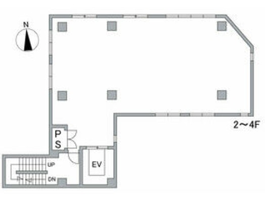 nel centro（ネル　セントロ） リニア名駅 図面