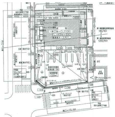 高針台１丁目貸店舗 図面
