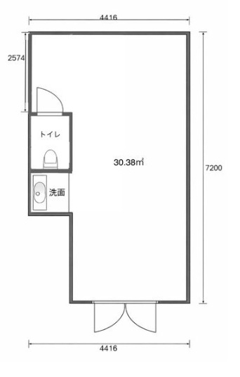 吉橋店舗 図面